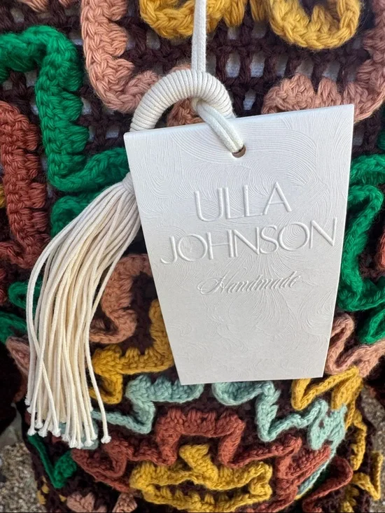 Ulla Johnson Kalila Top Fire Opal Crochet Short Sleeves Size PS (US 2-4) - Picture 13 of 16